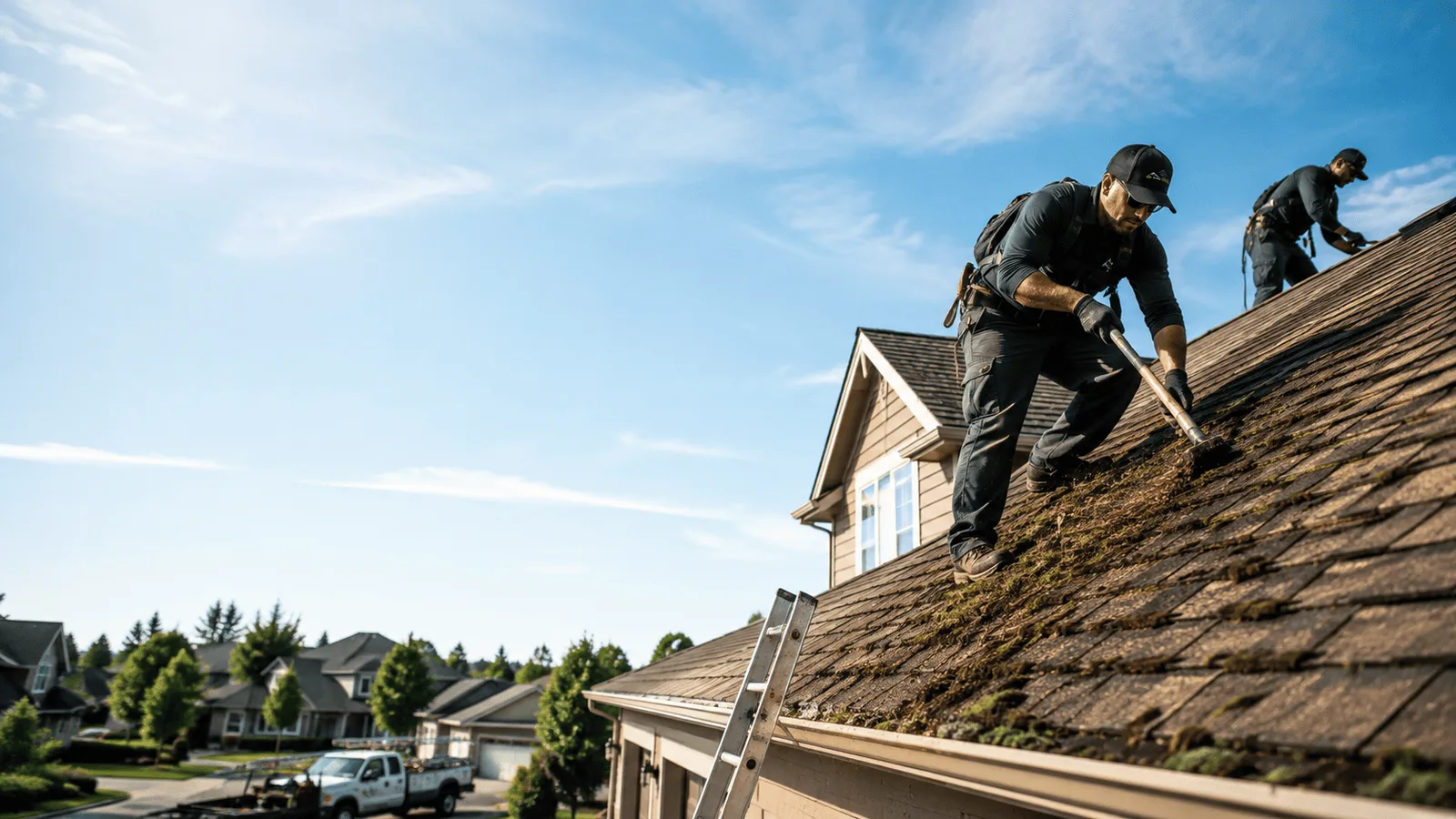 Roof Moss Removal in Baileyville, IL near me